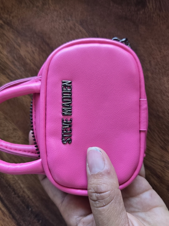 Steve Madden Handbags - Steve Madden Bright Pink Mini Crossbody Bag